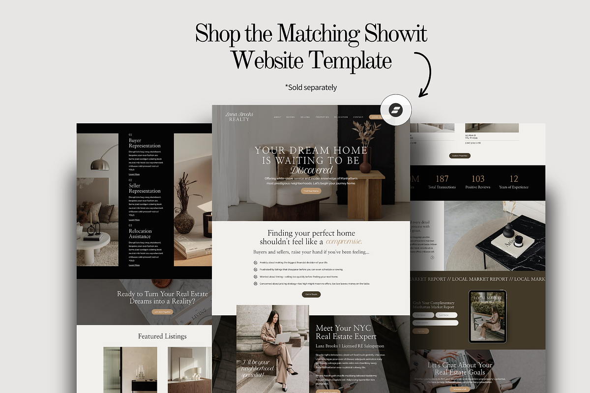 Luxury Realtor Instagram Templates, a Social Media Template by Warmsoulgallery (Photo 11 of 11)