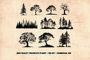 120 Tree Brushes For Procreate, a Brushes & More by Torus1 (Thumbnail 4 of 7)