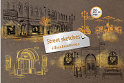Streets in the old city., a Texture Illustration by Laifalight (Thumbnail 1 of 9)