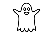 Ghost Line Icon, an Icon by Pexelpy (Thumbnail 2 of 2)