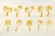 Palm tree vector design set, a Graphic by KristianStudio (Thumbnail 3 of 8)