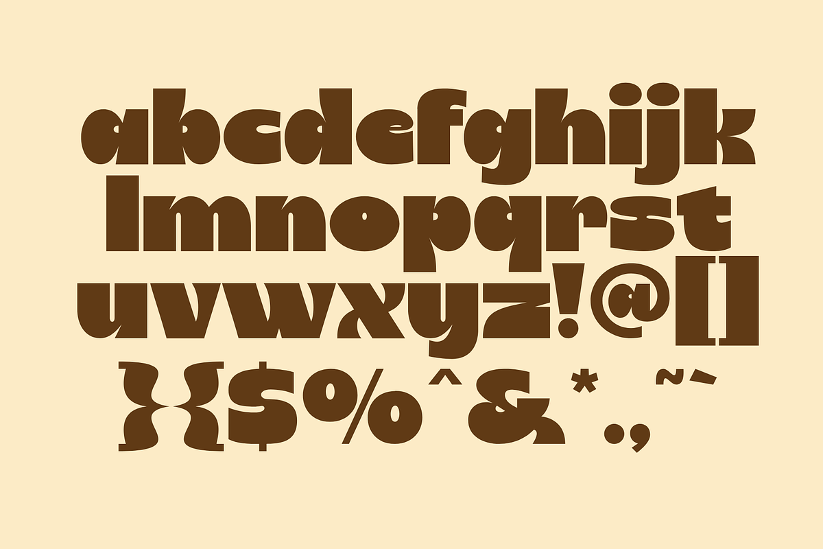 Linep – Bold Retro SansSerif Display, a Sans Serif Font by MaikoHatta (Photo 7 of 9)