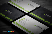 Professional Business Card, a Business Card Template by InfinityArt (Thumbnail 1 of 6)