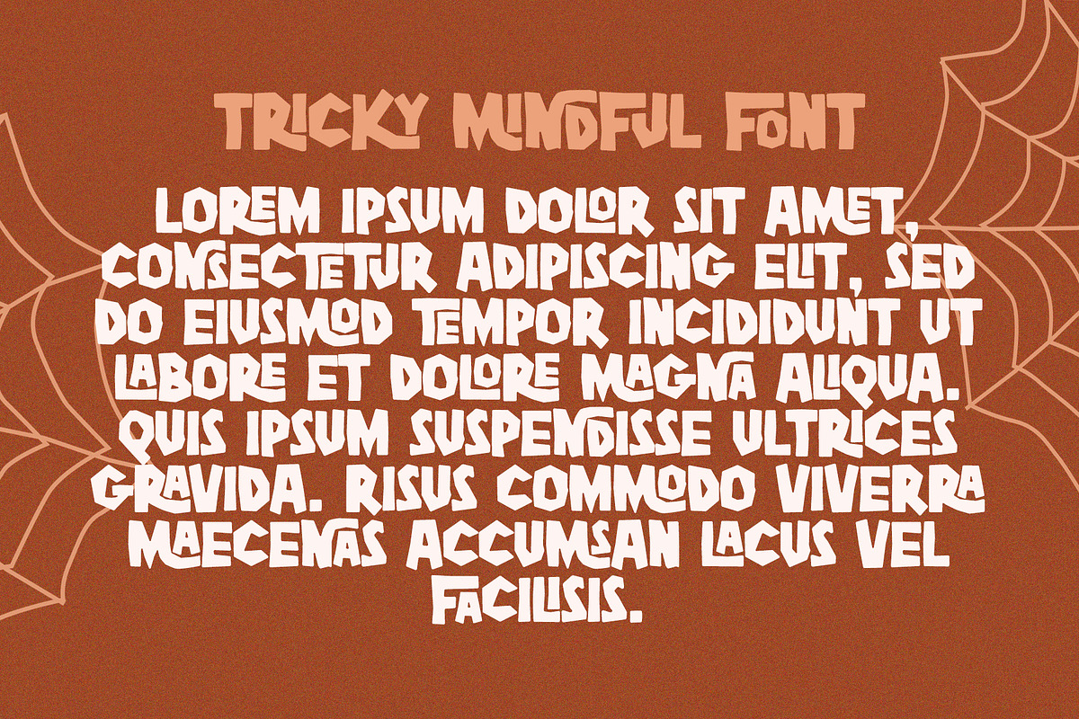 Tricky Mindful All Caps Ugly Font, a Sans Serif Font by Airotype (Photo 9 of 12)