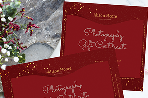 Elegant 8 Styles Gift Certificate