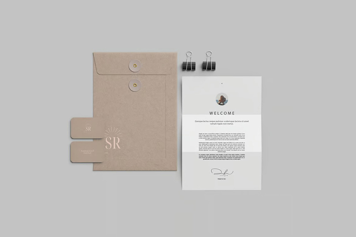 Stationery Mockup, an Advertising Mockup by Se٧enStudio (Photo 2 of 2)