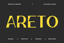 Areto Display Sans Font