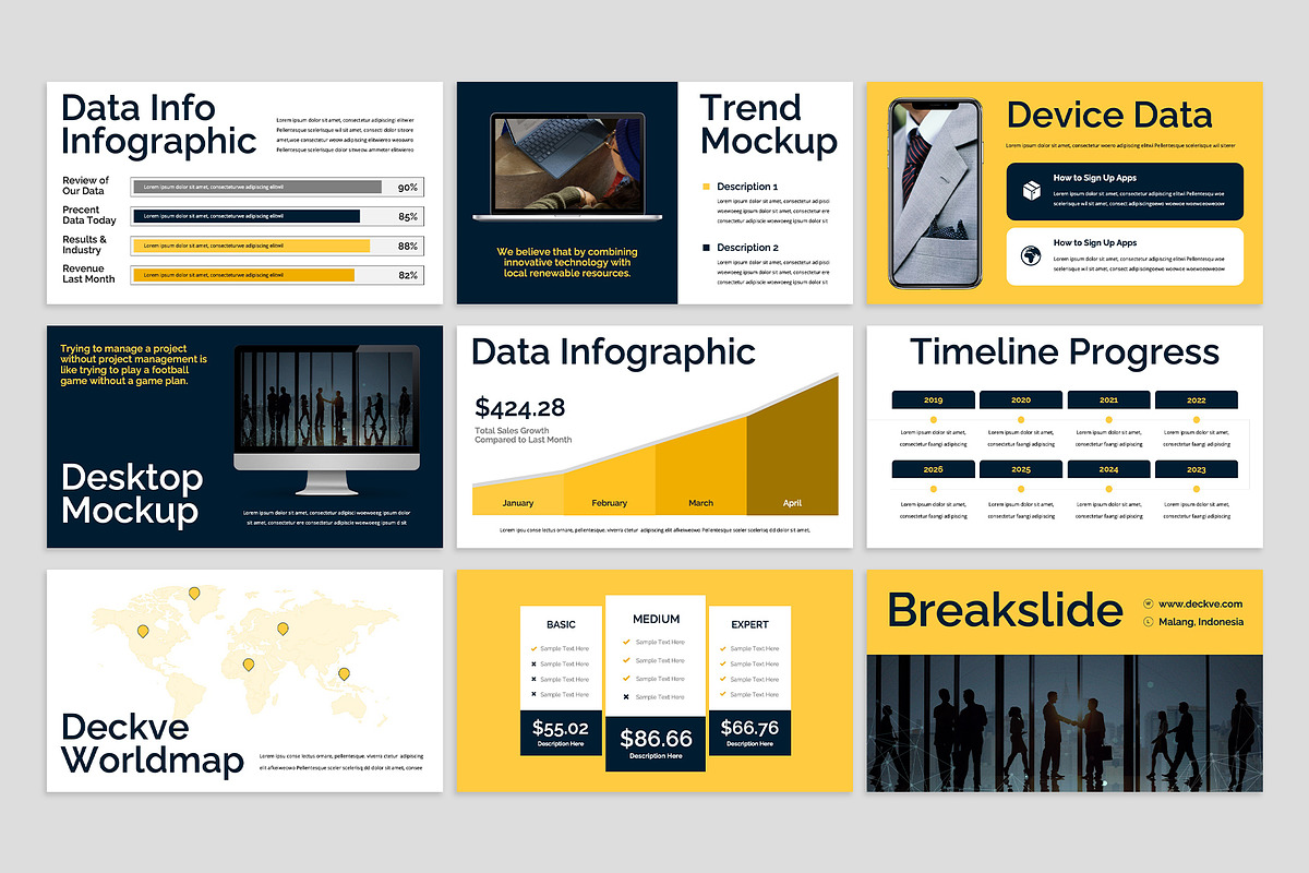 Pitch Deck Powerpoint, a Presentation Template by rgbryand (Photo 4 of 7)