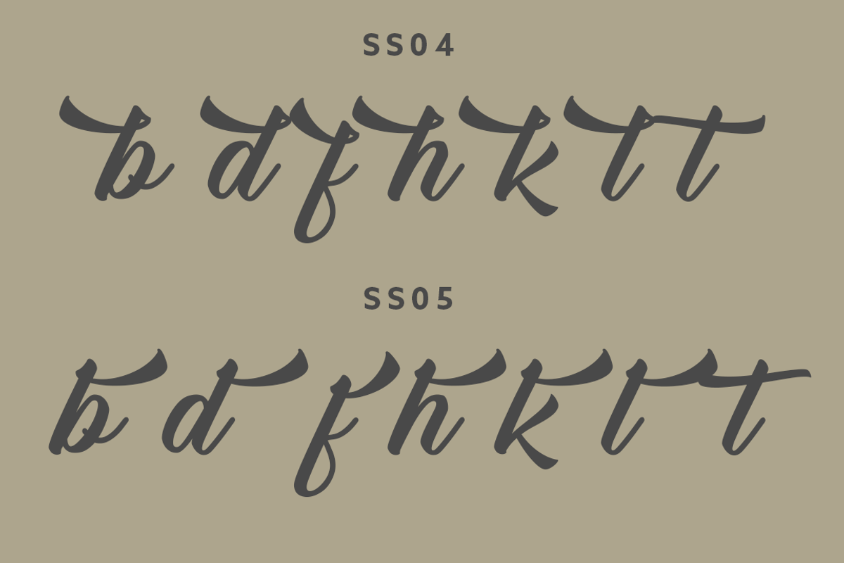Blackhole - Script Font, a Script Font by Mayofont (Photo 11 of 11)