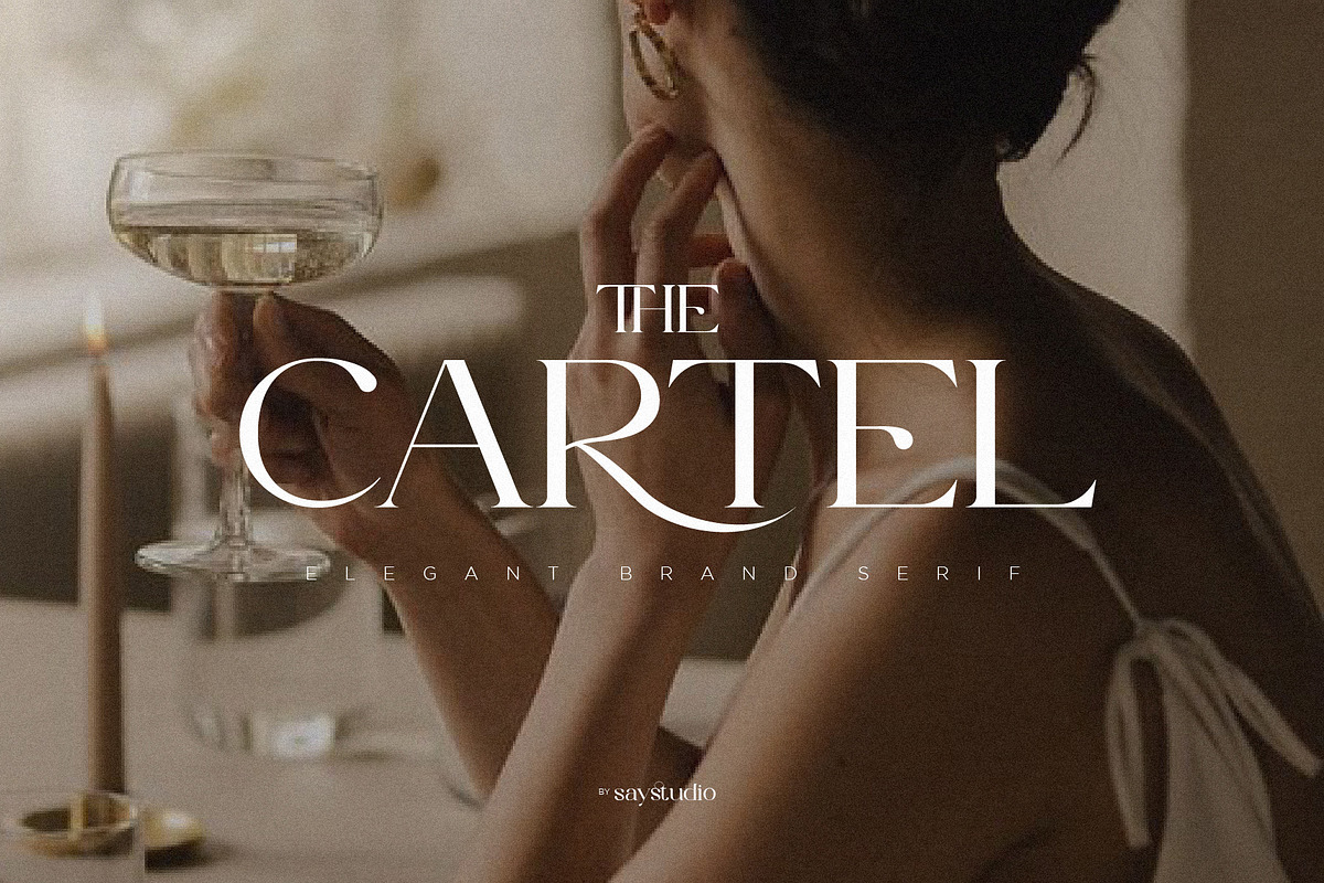 The Cartel - Elegant Serif Font, a Serif Font by Say Studio (Photo 1 of 19)