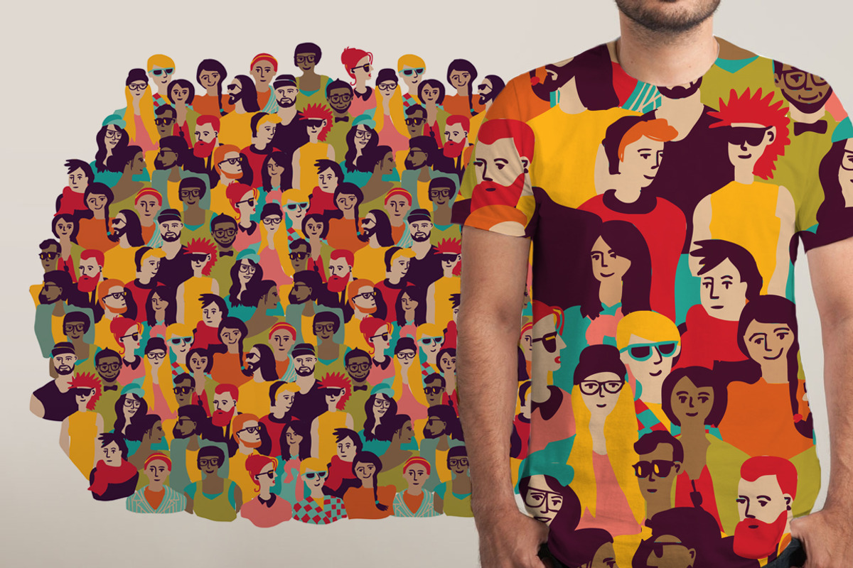 Group of happy people vector set, a Person Illustration by Crowhouse (Photo 3 of 4)