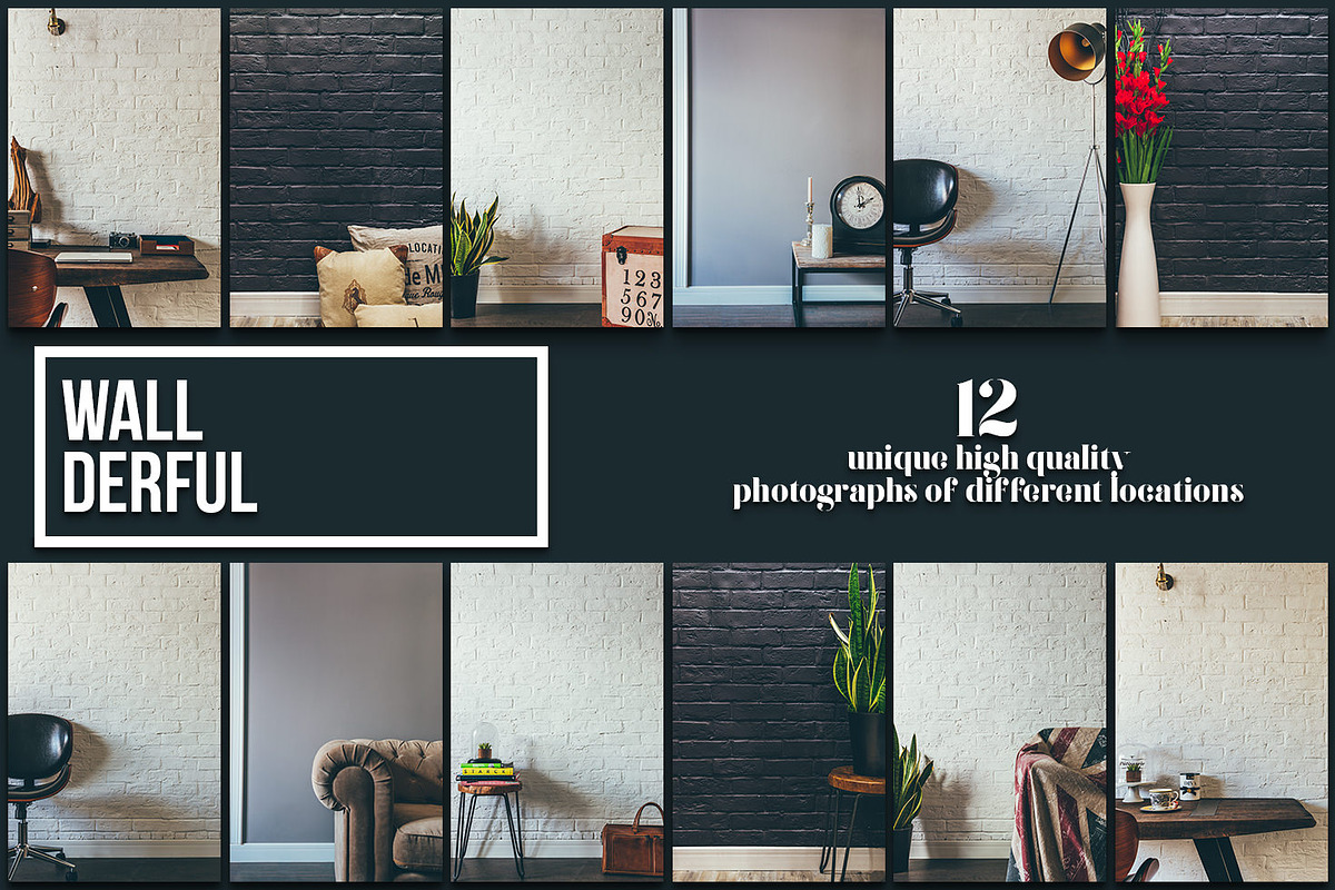 Wallderful - Frames Mockups, a Product Mockup by Madebyvadim (Photo 3 of 5)