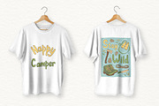Camping & Hiking Poster Collection, a Seasonal Illustration by Mari_Caliart (Thumbnail 12 of 12)