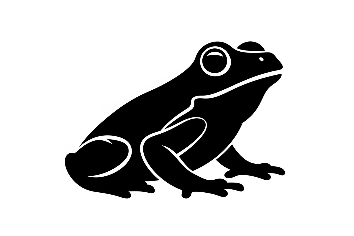 Frog Silhouette Vector Bundle, an Illustration by jahid234 (Photo 20 of 46)