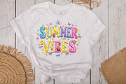Brushstroke Summer Png Summer Vibes, an Illustration by CraftArtStudio (Thumbnail 3 of 4)