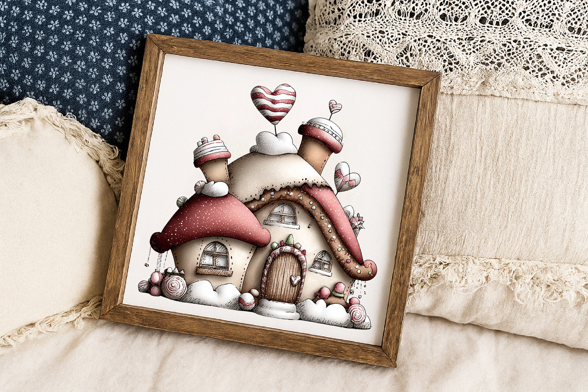 Whimsical Christmas Clipart, an Illustration by Libby Wishes (Photo 3 of 6)