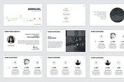 Annual Report PowerPoint Template, a Presentation Template by JetzTemplates (Thumbnail 2 of 8)