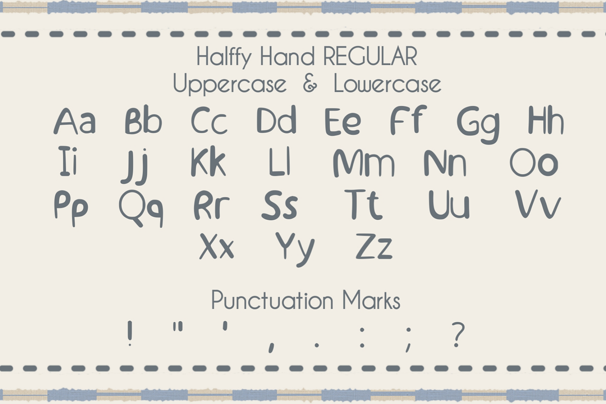 Handwriting Regular Font Bundles, a Handwritten Font by SaStudio (Photo 8 of 11)