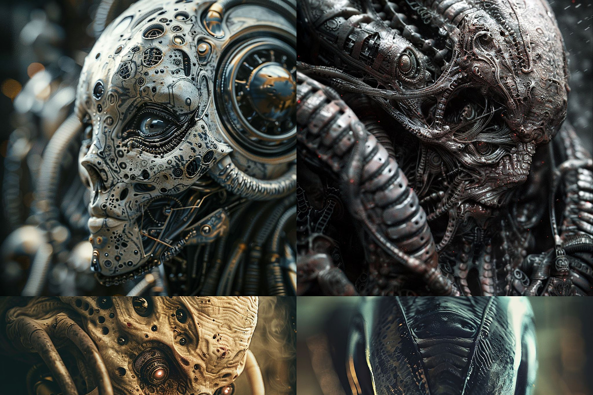 439 MJ Dark Sci-fi Prompts: Vol 4, a Background Graphic by Sevenstyles (Photo 14 of 16)