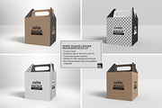 Square Carrier Packaging Mockup, a Packaging Mockup by INCDesign (Thumbnail 3 of 7)