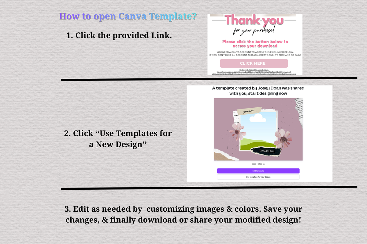 Scrapbook Canva Template, a Social Media Template by Wicked Creative (Photo 20 of 21)