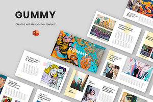 Gummy - Creative Art PowerPoint