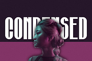 Koxturuk - Tall & Condensed Font, a Sans Serif Font by QR Design Studio (Thumbnail 4 of 7)