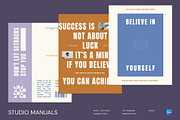 GLYN – Life Coach Instagram Pack, a Social Media Template by Studio Manuals (Thumbnail 1 of 8)