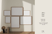 Frame mockup for printable art, a Print Template by DSTUDIO888 (Thumbnail 2 of 4)