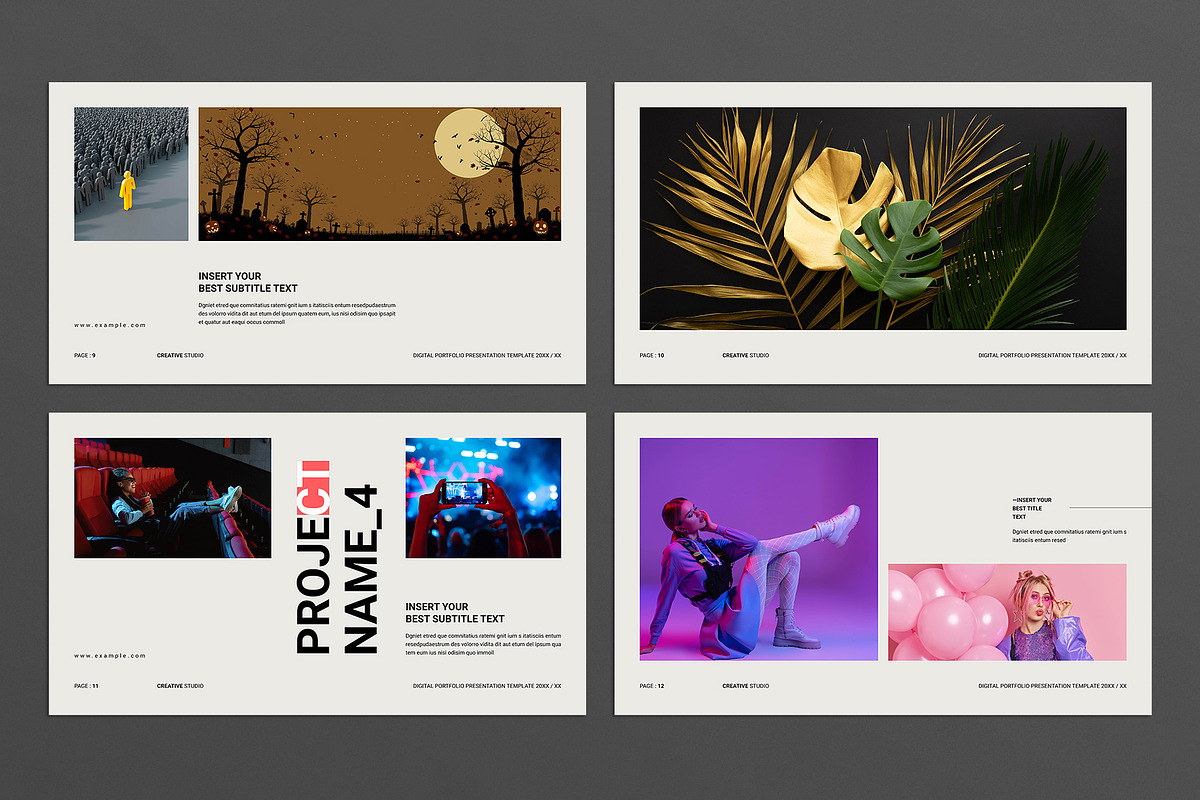 Digital Portfolio Presentation preview 4