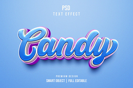 3d text effect digital assets for download