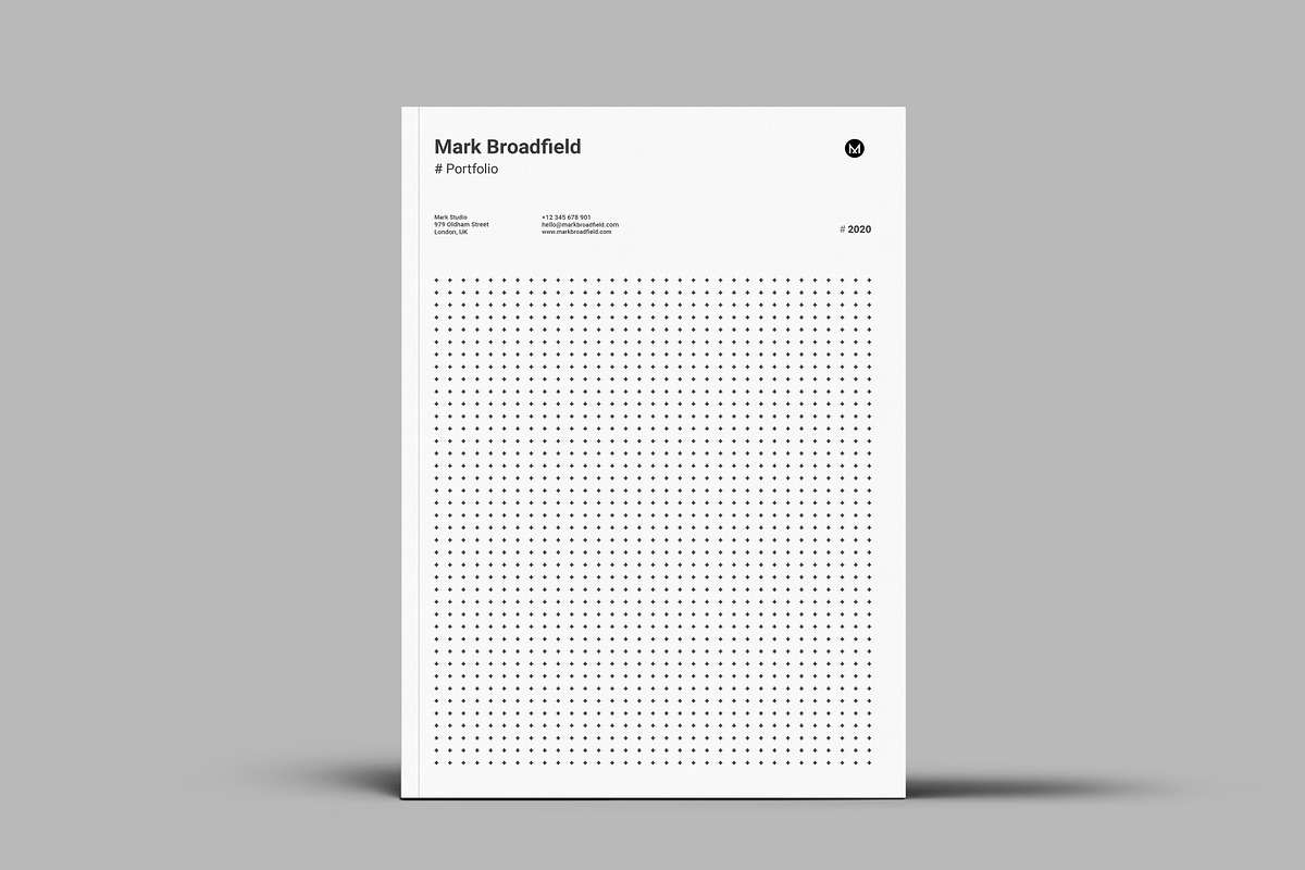 Mark Portfolio, a Brochure Template by Jorge Lima (Photo 1 of 13)
