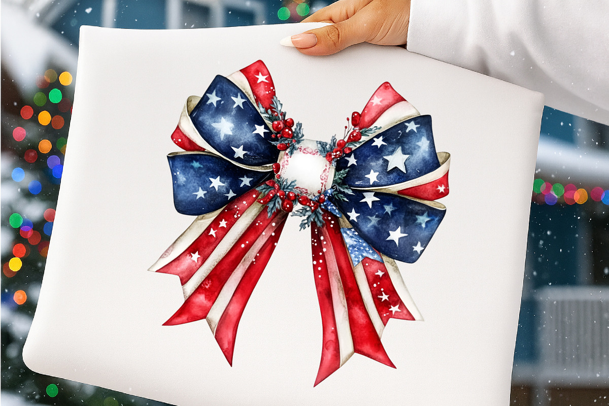 Watercolor 4th Of July Clipart, an Illustration by SinaCreation (Photo 6 of 9)