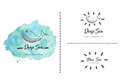 Hand drawn feminine premade logo v02, a Branding & Logo Template by Nues Design (Thumbnail 3 of 12)