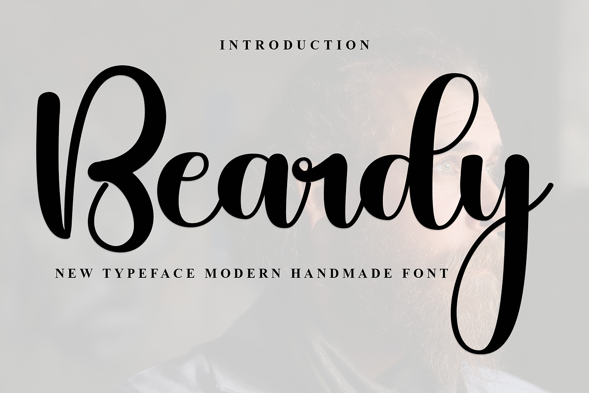 Beardy, a Handwritten Font by FreshTypeINK (Photo 1 of 8)