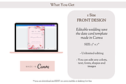 Asian Floral Save The Date - B5A, an Invitation Template by YeeqsWedding (Thumbnail 2 of 4)