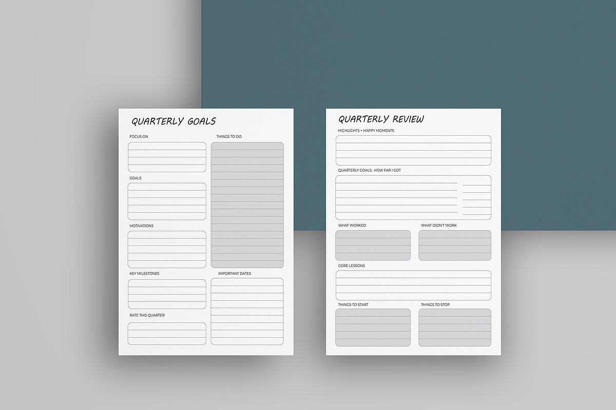 Ultimate Planner Bundle Pack, a Stationery Template by Mazharul Islam (Photo 19 of 19)