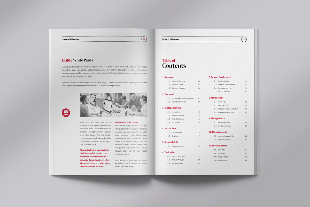 White Paper, a Brochure Template by Orcshape Studio (Photo 4 of 17)