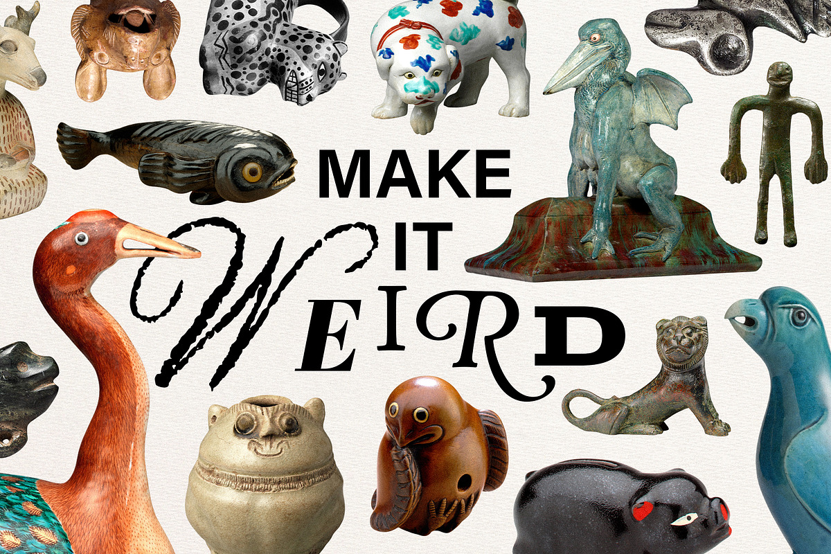 Whimsy of the Past: Vintage Animals, an Object Graphic by Dina Mae (Photo 7 of 9)