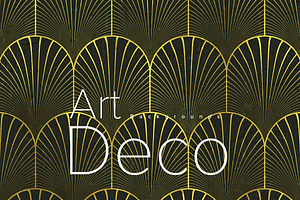 Art deco backgrounds