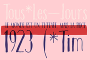 TOMO Dora, a Sans Serif Font by TOMO Fonts (Thumbnail 5 of 13)