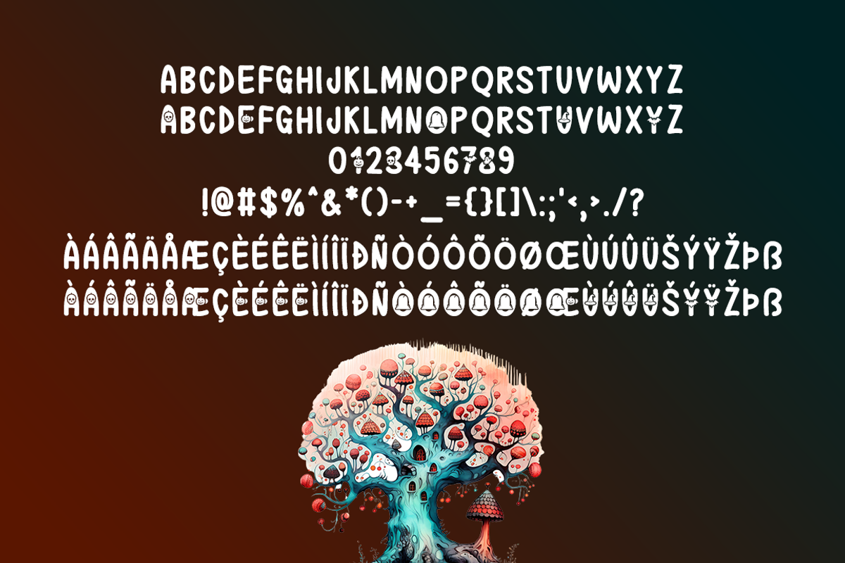 Voice Haunt Typeface, a Sans Serif Font by Seemly Fonts (Photo 5 of 5)