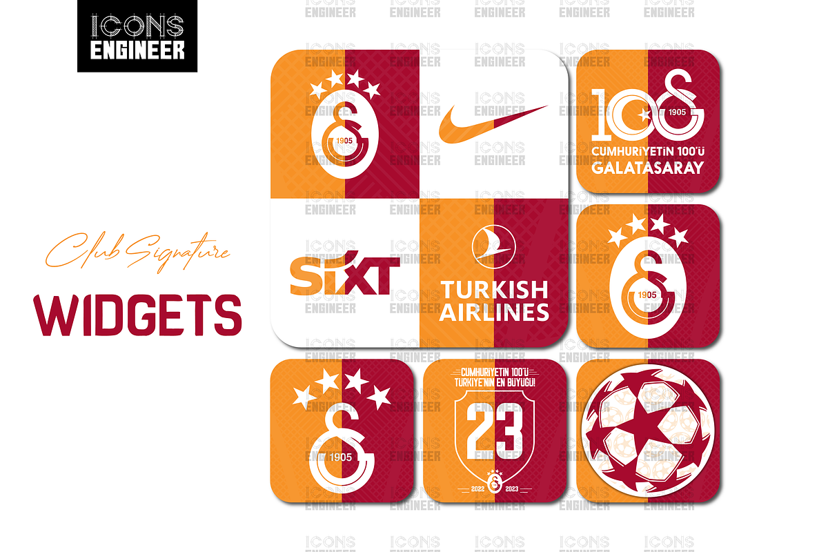 Galatasaray 23/24 Theme Pack | Home, an Icon by IconsEngineer (Photo 5 of 11)