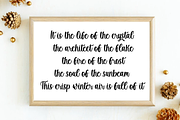 Winter Creative – Script Font, a Script Font by Fikryal Studio (Thumbnail 2 of 10)