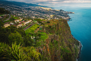 Funchal view from the Cabo Girao, a Nature Photo by Alpine Dreams