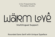 Crilo - Playful Logo Sans, a Sans Serif Font by Pandeka Studio (Thumbnail 11 of 11)
