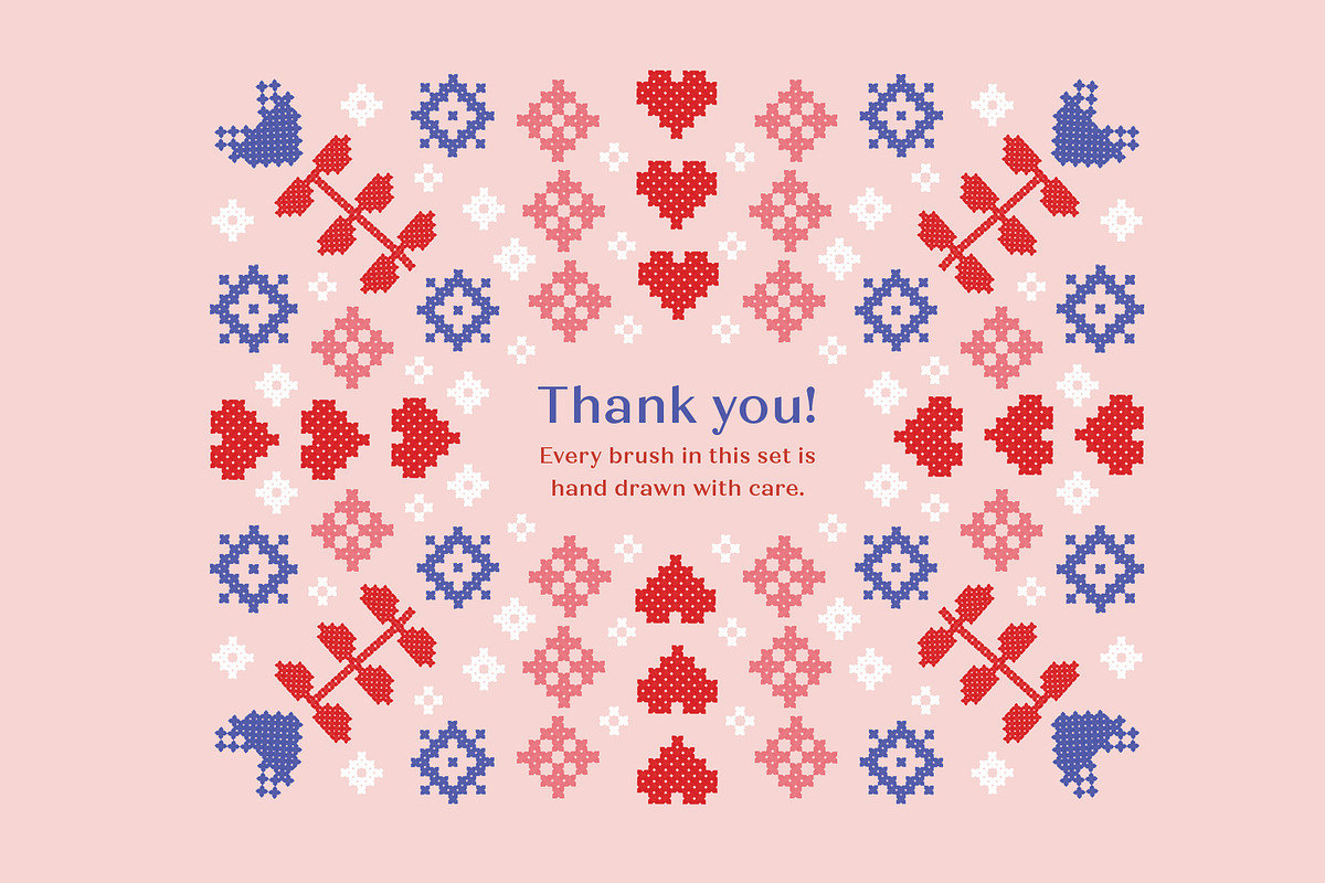 Procreate Cross Stitch Pattern Maker, a Brush Add-On by Pencil Twist (Photo 10 of 10)
