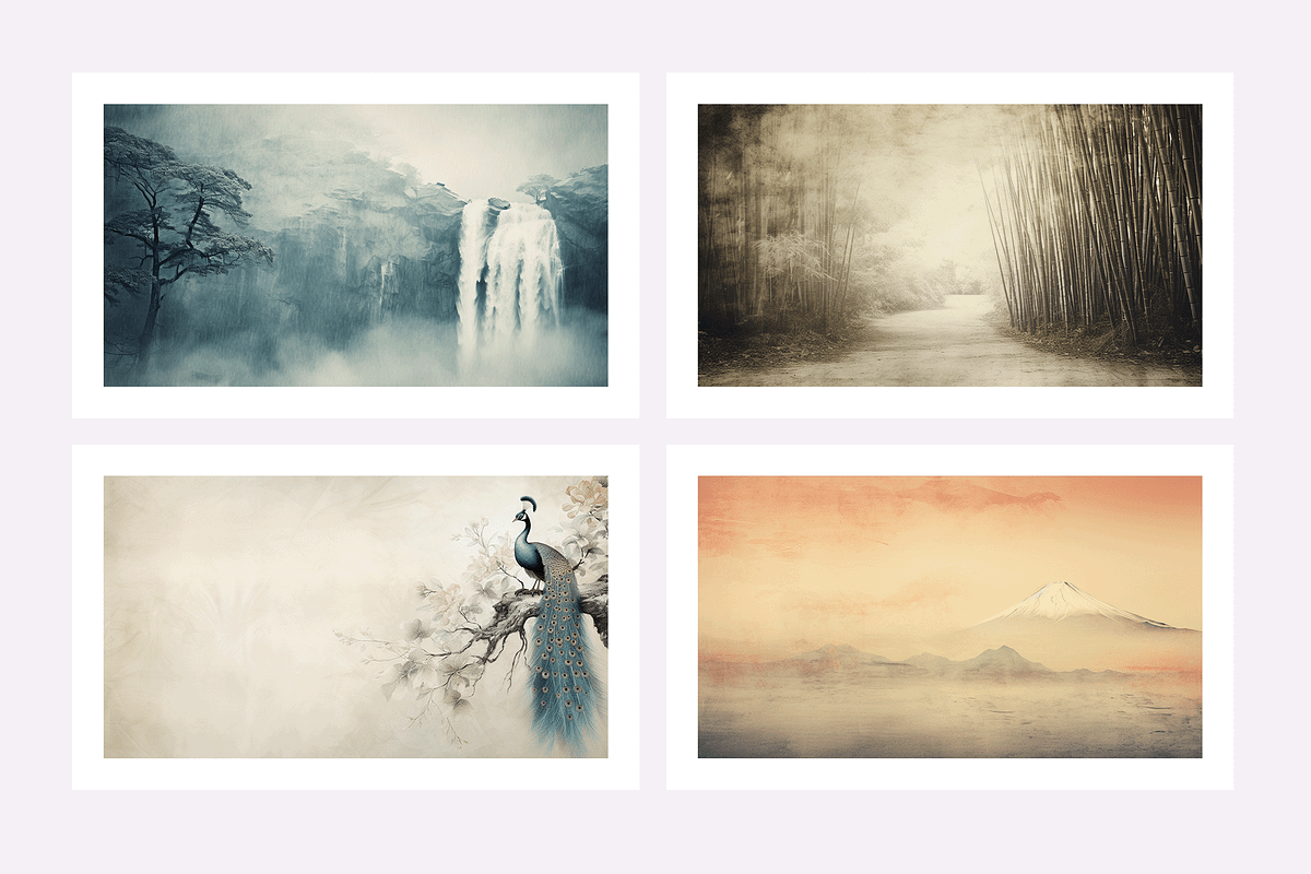 Zena Collection · Zen Landscapes, a Decorative Illustration by milatovar (Photo 3 of 16)