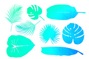 Tropical Leaves, a Shape Add-On by studio m (Thumbnail 2 of 4)