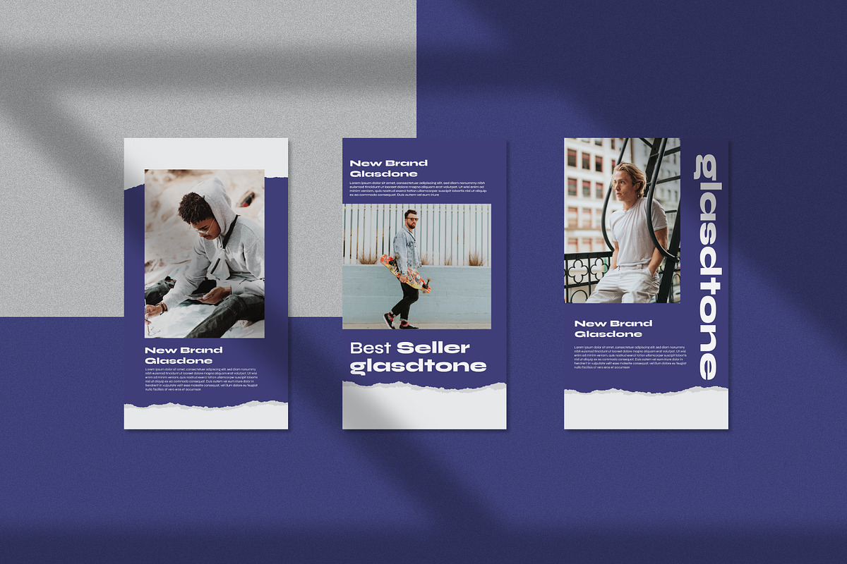Glasdtone Instagram Template, a Social Media Template by Compaq_Creative (Photo 4 of 10)